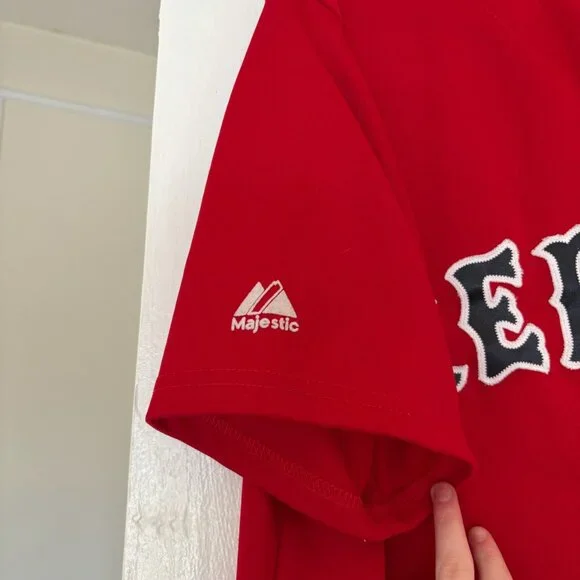 Boston Red Sox Jersey, Majestic, Medium Men - Picture 3 of 5